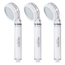 atojet 過濾蓮蓬頭, 3個