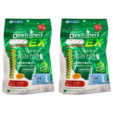 FORCANS 富健士 Denti 健齒 玄米潔牙棒 L, 葉綠素 H, 120g, 2包