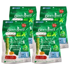 FORCANS 富健士 Denti 健齒 玄米潔牙棒 L 葉綠素 H 120g 4包 大型犬用