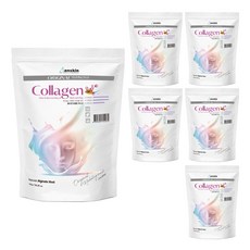 anskin 膠原蛋白軟膜粉 1kg, 6個, 1入