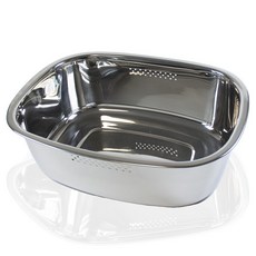 UNIQUE HOUSE HOME DECO 方形不鏽鋼洗碗槽, 1個, 單一顏色