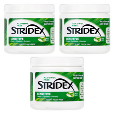 스트라이덱스 센시티브 필링 패드 180g, 55매입, 3개