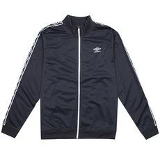 엄브로 남성용 엑티브 스타일 테이프드 트리코 트랙슈트 상의 UMJM0508N-YXR