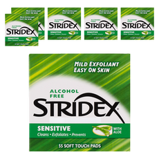 스트라이덱스 센시티브 필링 패드 180g, 55매입, 6개