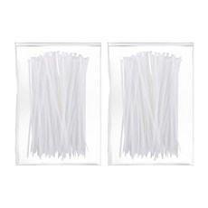 초강력 케이블타이 200p, 2개, 화이트