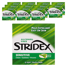 스트라이덱스 센시티브 필링 패드 180g, 55매입, 12개