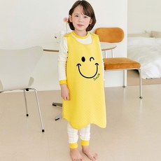 Maykids 童款微笑印花鋪棉保暖防踢被