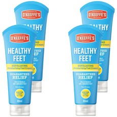 O'Keeps Healthy Fit 足部去角質霜 85g, 1入, 4個, 80ml