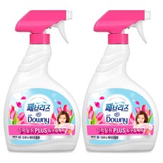 febreze 風倍清 強力除臭 Plus Downy 四月清新香 織物除臭劑 正裝, 880ml, 2個
