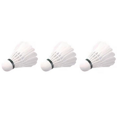 Naeumdareum鵝絨羽球, 白色的, 1組