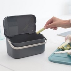 brabantia 廚餘桶, 深灰色, 1個
