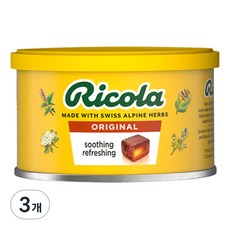 Ricola 利口樂 瑞士香草口味糖果, 3個, 100g