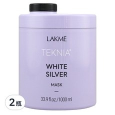 LAKME TEKNIA 銀白髮泥 White Silver Mask, 1L, 2瓶