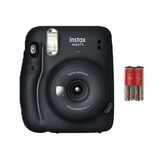 instax 拍立得 Mini 11 即時相機炭灰色 + AA 電池, 單品, 1套