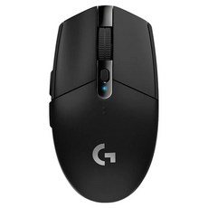 logitech G 羅技G LIGHTSPEED 無線電競遊戲滑鼠, 99公克, 便於旅行, 手型小巧遊戲玩家, G304, 黑色