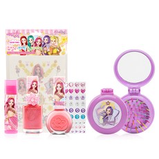 女童綜合彩妝工具組, 5種化妝品, 1套