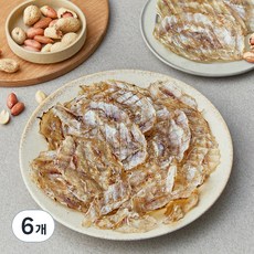 리프레쉬 국민간식 추억의 쥐치포, 120g, 6개