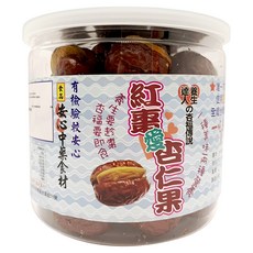蔘大王 台灣紅棗夾杏仁果, 200g, 1罐