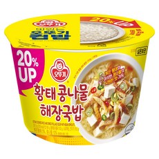 오뚜기 맛있는 컵밥 황태 콩나물해장국밥, 301.5g, 1개