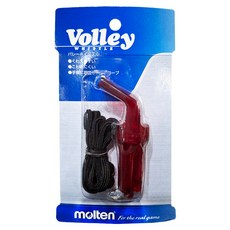 molten 60度三孔彎哨 透明紫 WVSKV 排球裁判哨 專業裁判工具, 1個
