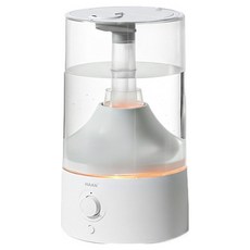 韓國 HAAN 低噪音氣氛燈超音波加濕器, 白色, HA-HD800M