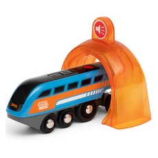 美國 BRIO 智慧科技聲光電動火車玩具 33971, 混合色, 1個