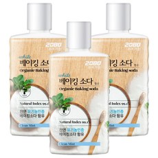 2080 퓨어 베이킹소다 가글, 750ml, 3개