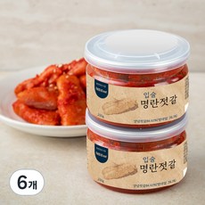 입술명란 젓갈, 150g, 6개