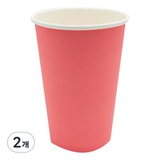 Swan直徑90紙杯 珊瑚粉 440ml, 200個