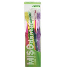 미소덴탈 교정 슬림모 V컷 성인 칫솔 랜덤발송, 8개입, 1개 생활용품/구강/면도 반품 최저가 7,190원