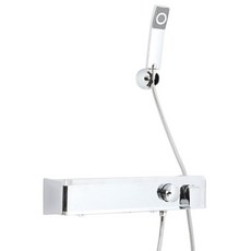 다인이엔지 두진 아이언 프리미엄 선반형 샤워수전 크롬 DB911 방문설치, 1개