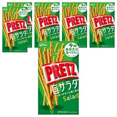 glico 格力高 PRETZ 百力滋 美味百利滋棒, 添加維他命、鈣、乳酸菌，好吃又不負擔的夾心餅乾, 69g, 6盒