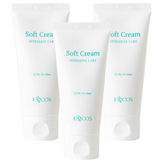 이엔코스 각질 소프크 크림 80ml, 1개입, 3개