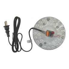 明沛 聲光控圓盤感應燈, 白光(6000-6500K), 1個