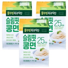 지구식단 슬림핏 콩면 4인분, 600g, 3개