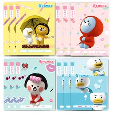 theopenhouse B Family 國小聽寫簿 23-6031, 隨機出貨, 12個