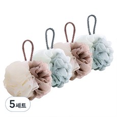 더자카 투톤 샤워볼 4p, D타입, 5세트