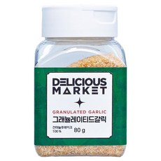 딜리셔스마켓 그레뉼레이티드 갈릭 향신료 소형, 80g, 1개