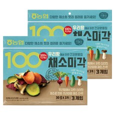 Nonghyup 蔬菜脆片 3包入, 90g, 2袋