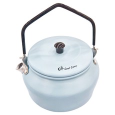 COOL CAMP 鋁合金水壺, 900ml, 天藍色, 1個