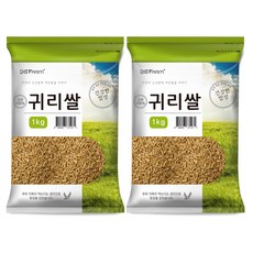 건강한밥상 국산 귀리쌀, 1kg, 2개