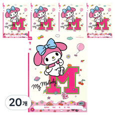 PInK MAnGO 三麗鷗 小學寬格英文筆記本, 20個, 美樂蒂