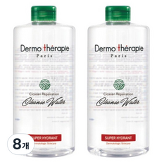 더모테라피 시카산 리페어레이션 미셀라 클렌징워터, 500ml, 8개