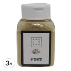 딜리셔스마켓 홍합 분말 소형, 60g, 3개