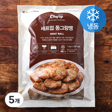 셰프업 파리크라상 동그랑땡 (냉동), 1kg, 5개