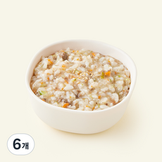 킨더가든 우리아이 한우야채죽, 150g, 6개