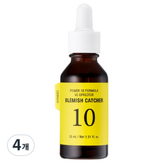 잇츠스킨 파워 10 포뮬라 브이씨 이펙터 잡티케어 에센스, 30ml, 4개