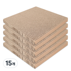 딩동펫 스크래쳐 박스 하우스 평판형 리필, 15개