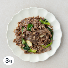 강남밥상 소고기청경채볶음, 250g, 3개