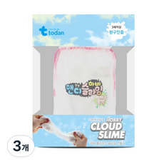 토단교재 하비슬라임 더스트팩 패키지 스페이스 슬라임, 3개, 혼합색상